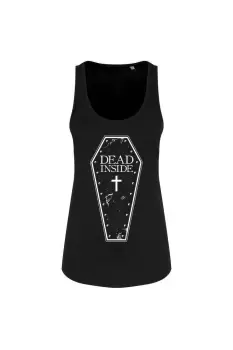 Image of Dead Inside Floaty Vest Top