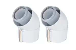 Image of Heatline 100mm 45 Degree Elbow