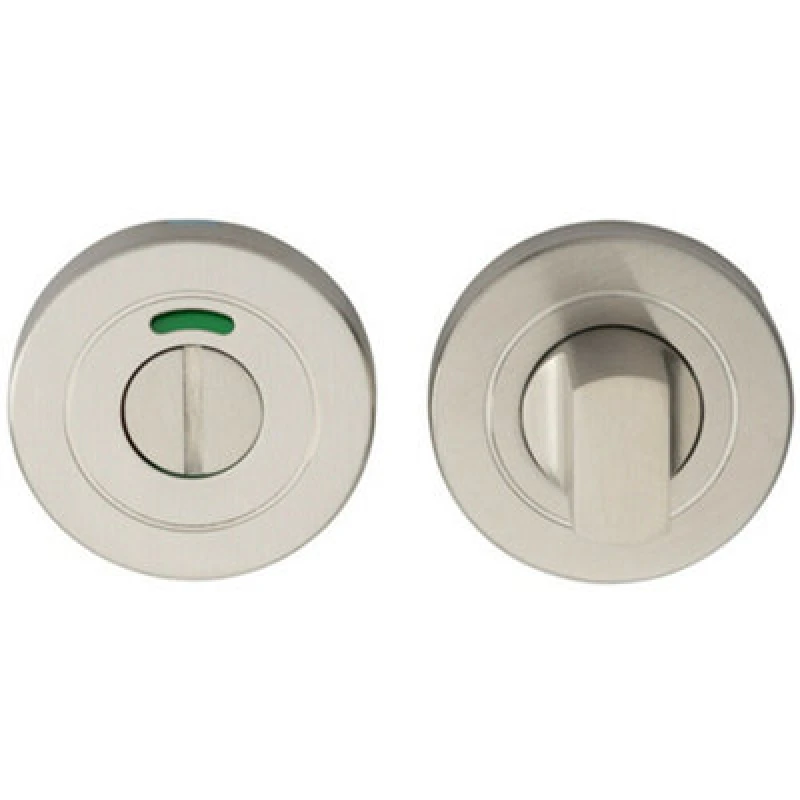 Image of Loops Thumbturn Lock And Release Handle With Indicator Concealed Fix Satin Steel Metallics unisex