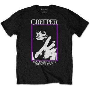Image of Creeper - SD&TIV Unisex Medium T-Shirt - Black