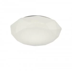 Image of Flush Ceiling Light 41cm, Round 36W LED, 3000K, 2600lm