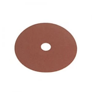 Image of Faithfull 29598 Fibre Backed Sanding Disc 40G Coarse Brown Pack of 25