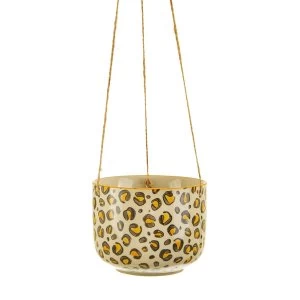 Image of Sass & Belle Leopard Love Hanging Planter