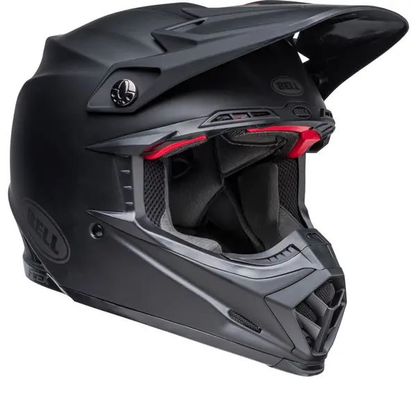 Image of Bell Moto-9S Flex Solid Matte Black Full Face Helmet M