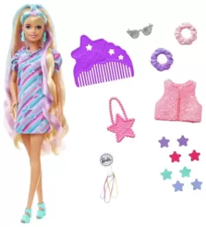 Image of Barbie Totally Hair Doll - Star Theme - 29cm