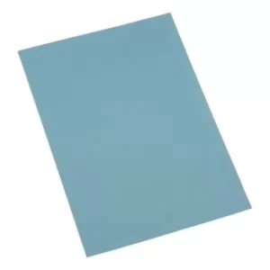 Image of 5 Star Office Square Cut Folder Recycled 180gsm Foolscap Blue [Pack 100]