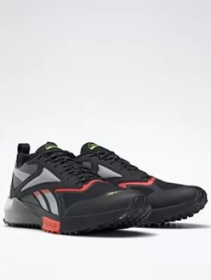 Image of Reebok Lavante Trail 2 Shoes, Black/Grey, Size 6.5, Men