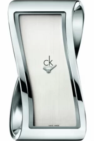 Image of Ladies Calvin Klein Pensive Small Bangle Watch K1T24101