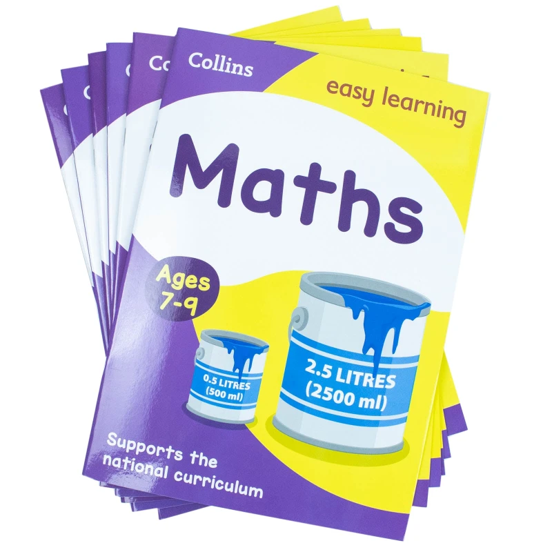 Image of Collins Easy Learning KS2 6 Books Collection Set Ages 7-9: Ideal for home learning(Comprehension, Maths, English, Handwriting & More) Collins Easy Lea