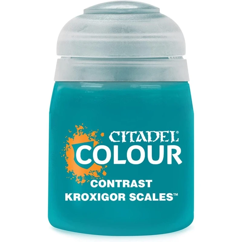 Image of Citadel Games Workshop Colour Contrast: Kroxigor Scales (18ml) Paint Multi