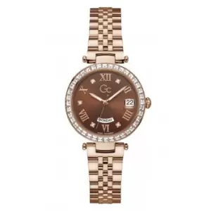 Image of Ladies Flair Crystal Rose Gold Watch Z01009L4MF