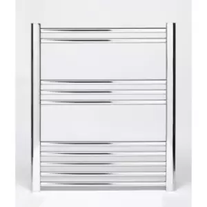 Image of Towelrads Hamilton Curved Towel Radiator, 700x400mm - Chrome