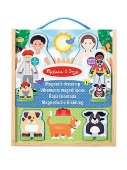 Image of Melissa & Doug Occupations Magnetic Dress-Up Play Set