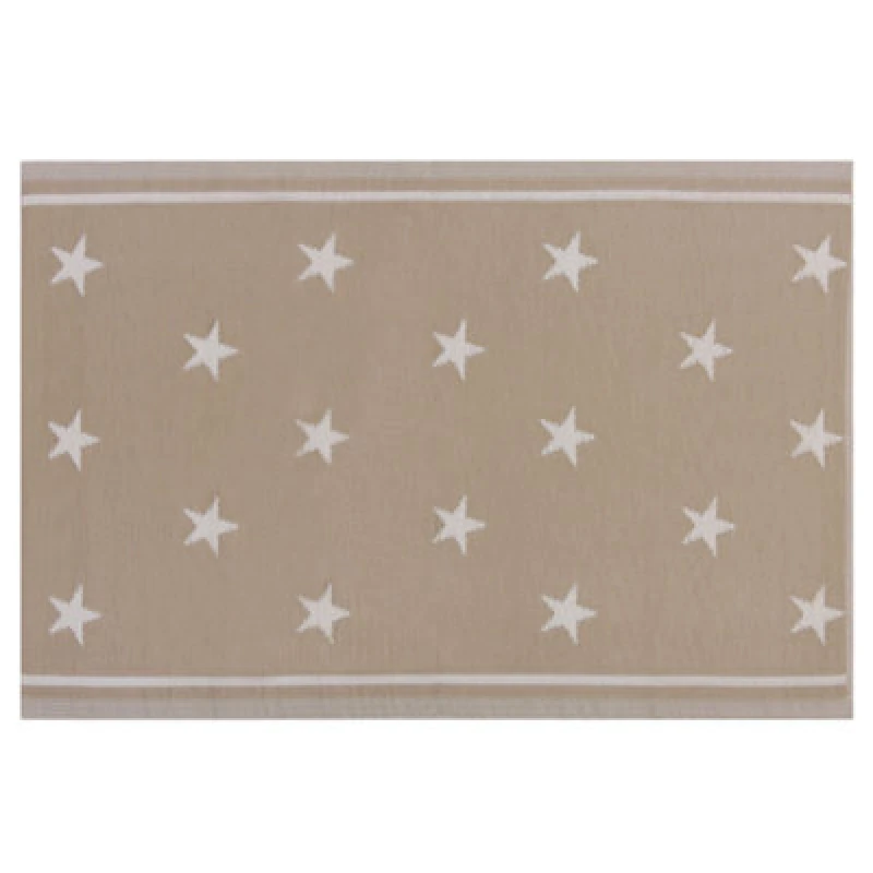 Image of Beliani Outdoor Rug Latur Sand Beige 120 X 180 Cm