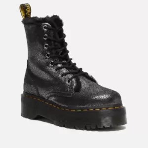 Image of Dr. Martens Womens Jadon Distressed Metallic Leather Boots - UK 5