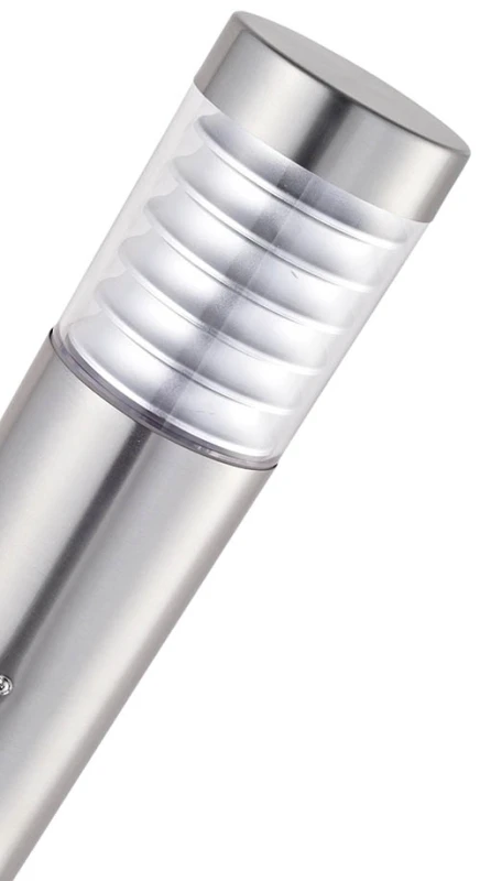 Image of Luxform Quebec 230v Angled Wall Light in S/Steel Silver