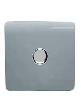 Image of Trendiswitch 1 Gang LED Dimmer - Cool Grey