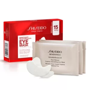Image of Shiseido Benefiance wrinkle resist Eye Mask Trio