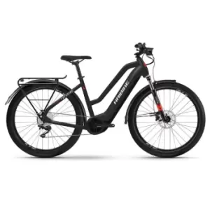 Image of Haibike Haibike Trekking 6 Mid 2022 Electric Hybrid Bike - Black