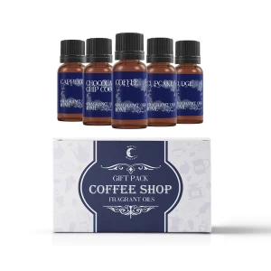 Image of Mystic Moments Coffee Shop Fragrant Oils Gift Starter Pack