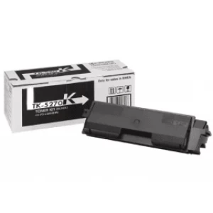Image of Kyocera TK5270K 1T02TV0NL0 Black Laser Toner Ink Cartridge