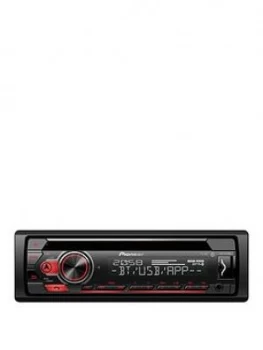 Image of Pioneer Deh-S410Dab 1-Din Cd Tuner With Dab/Dab+ Digital Radio, USB And Spotify