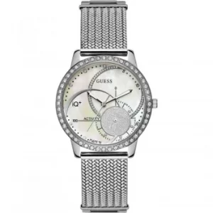 Image of Ladies Guess IQ+ Hybrid Smartwatch