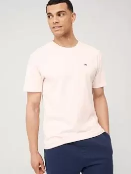 Image of Tommy Jeans Classic Solid T-Shirt - Light Pink Size M Men