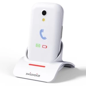 Image of Swissvoice S28 Mobile Phone with Base - White