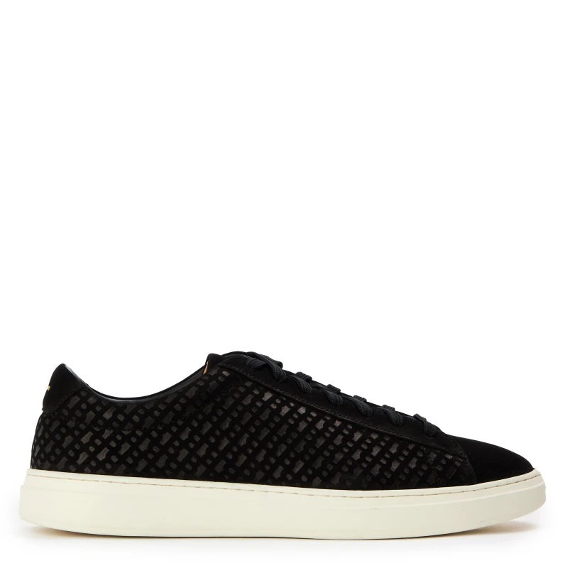 Image of Boss Mens Kieran Tenn Numn Low-Top Trainers Black male 7 (41)