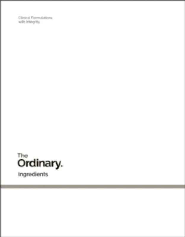 Image of The Ordinary : Ingredients Hardback