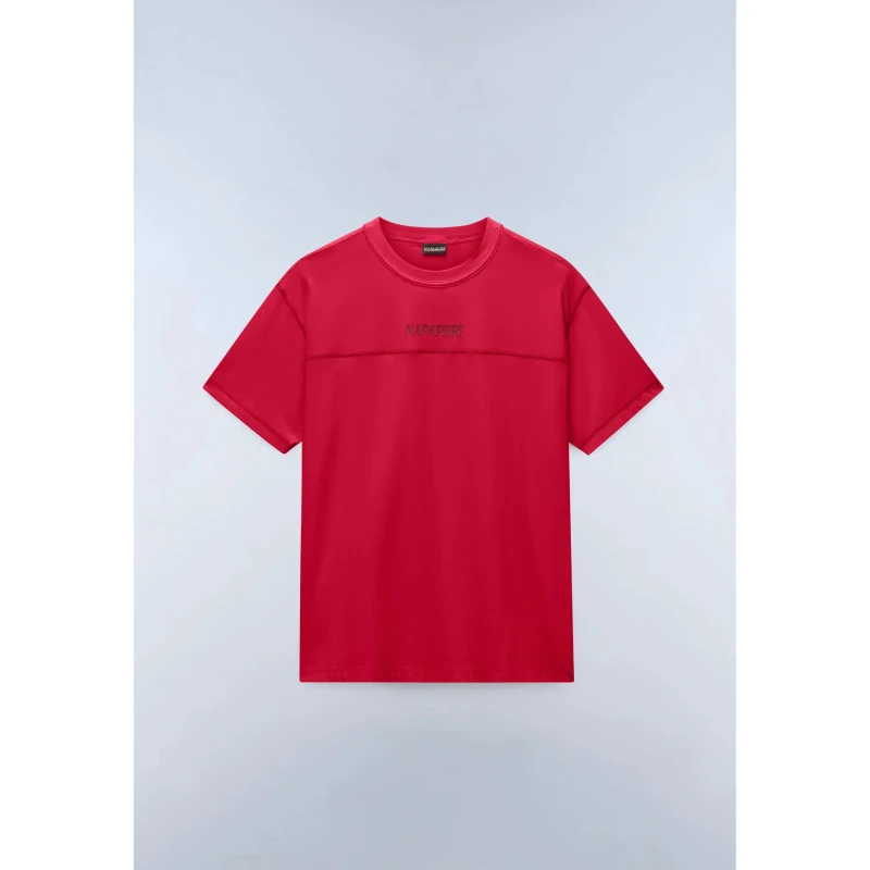 Image of T-Shirt Napapijri Umbra Rouge Male M