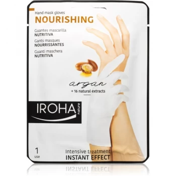 Image of IROHA Nourishing Hand & Nail Care Gloves With Argan Oil 1pcs