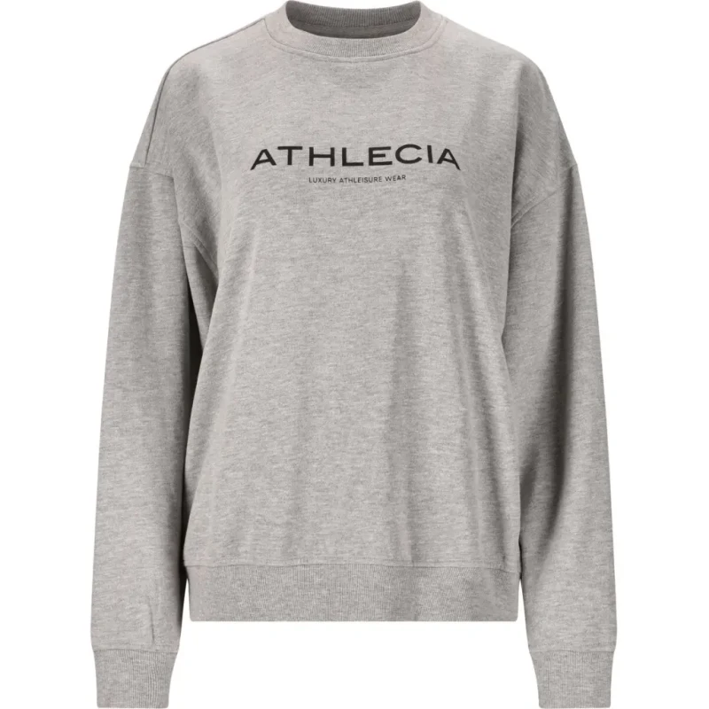 Image of Athlecia Womens crew neck sweatshirt Athlecia Atkins Gris Female 38
