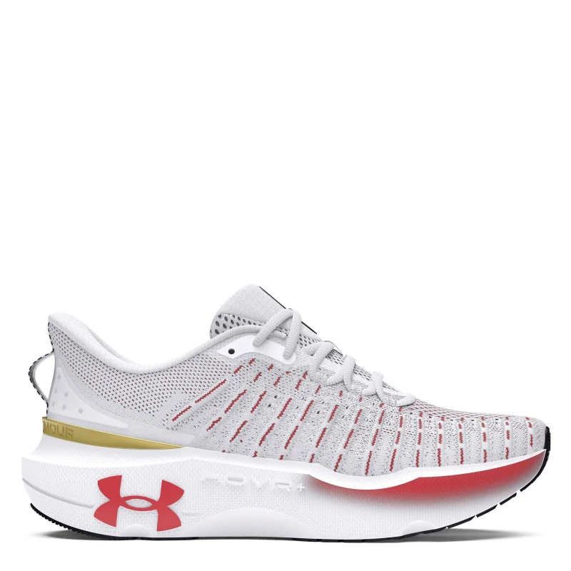 Image of Under Armour Womens Infinite Elite Road Running Shoes White female 2.5 (35.5)