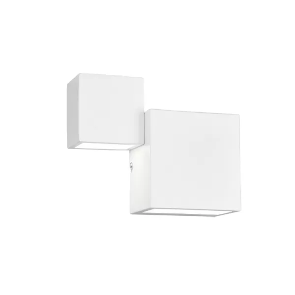 Image of Miguel Modern 2 Light Up & Down Wall Lamp White Matt 3000K