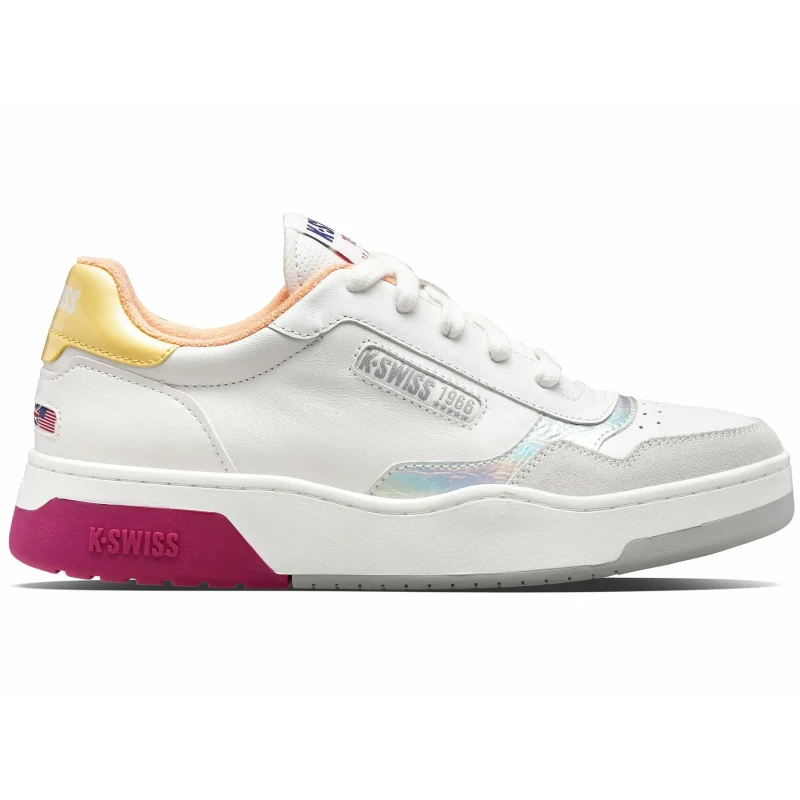 Image of K-SWISS Womens Trainers K-Swiss Cannon Court Blanc Female 38