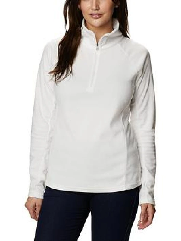 Image of Columbia Glacial Half Zip Fleece Womens - White Female 16
