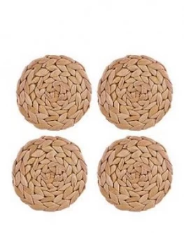 Image of Creative Tops Naturals Water Hyacinth Placemats ; Set Of 4
