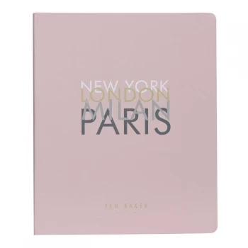 Image of Ted Baker Travel Journal & Planner - Multi
