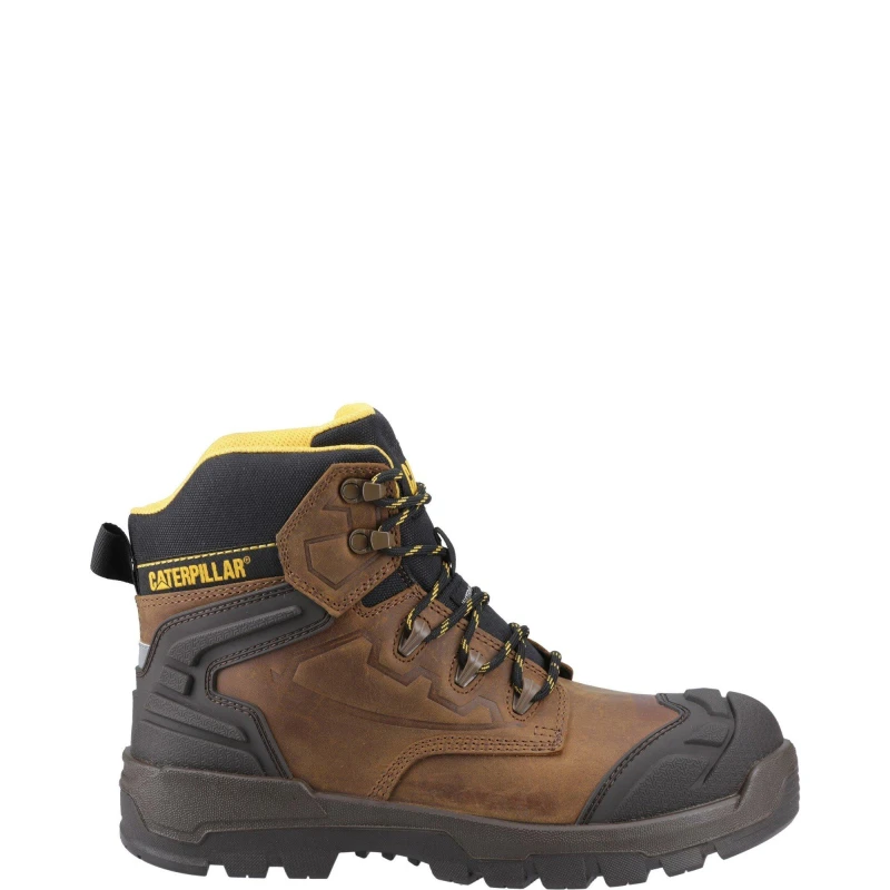 Image of Caterpillar Mens STRIVER XL 6" Safety Boot in Beige Size: 13 Beige Male 13