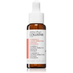 Image of Collistar Attivi Puri Vitamin C + Alfa-Arbutina Brightening Face Serum with Vitamine C 30ml
