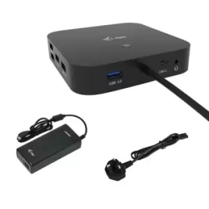 Image of i-tec USB-C HDMI DP Docking Station with Power Delivery 100 W + Universal Charger 112 W