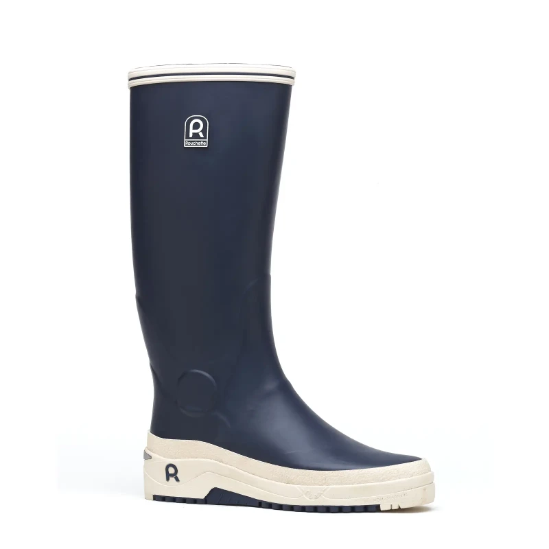 Image of Rouchette Rain boots Rouchette Amiral Bleu Male 43 botte-amiral-marine