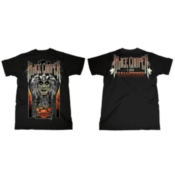 Image of Alice Cooper - I am Halloween Unisex Medium T-Shirt - Black
