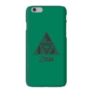 Image of Nintendo The Legend Of Zelda Triforce Phone Case - iPhone 6 - Snap Case - Matte