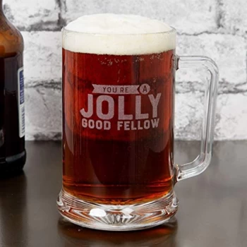 Image of Hero Glass Tankard - Jolly Good Fellow