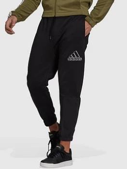 Image of adidas Brand Love Pants - Black, Size S, Men