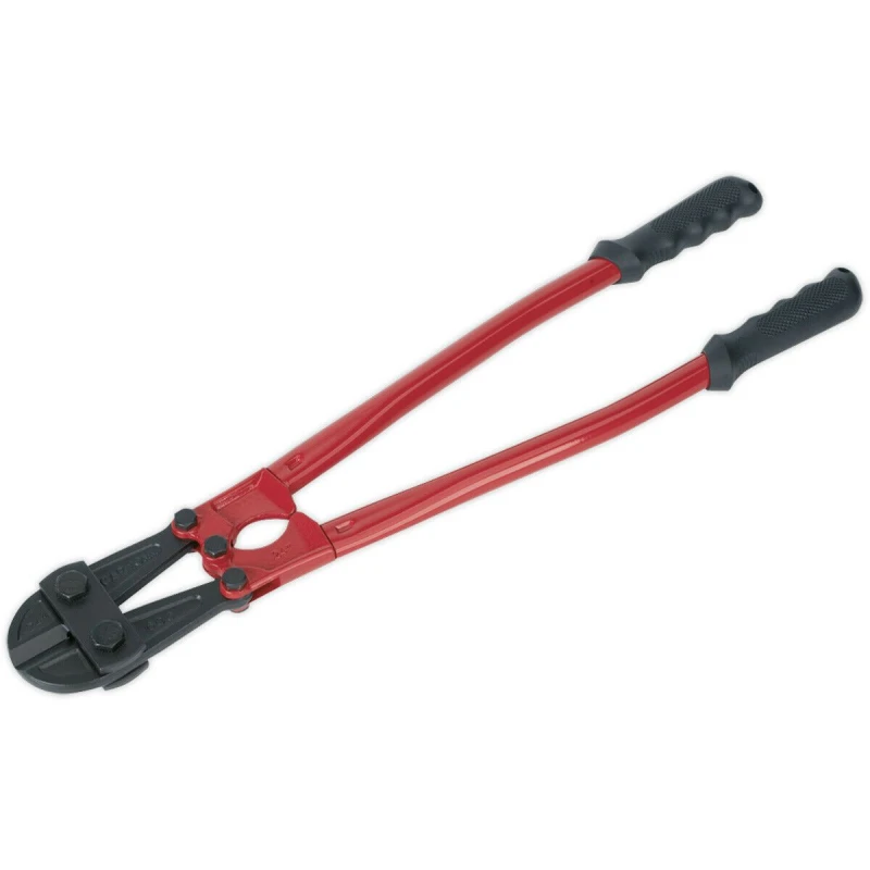 Image of Loops 600mm Bolt Cropper - 10mm Jaw Capacity - Chromoly Steel Jaws - Rubber Grips Metallics