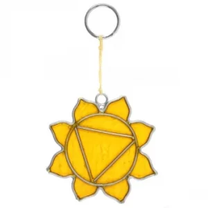 Image of Solar Plexus Chakra Mini Symbol Suncatcher